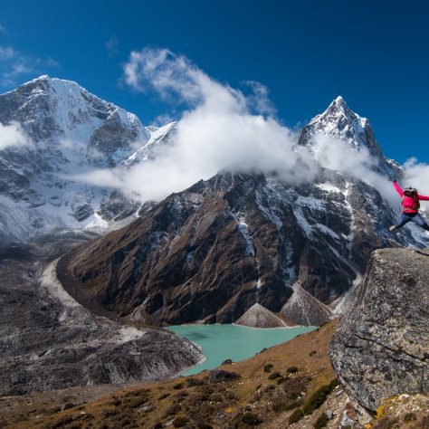 Everest Base Camp, & scenic heli flight