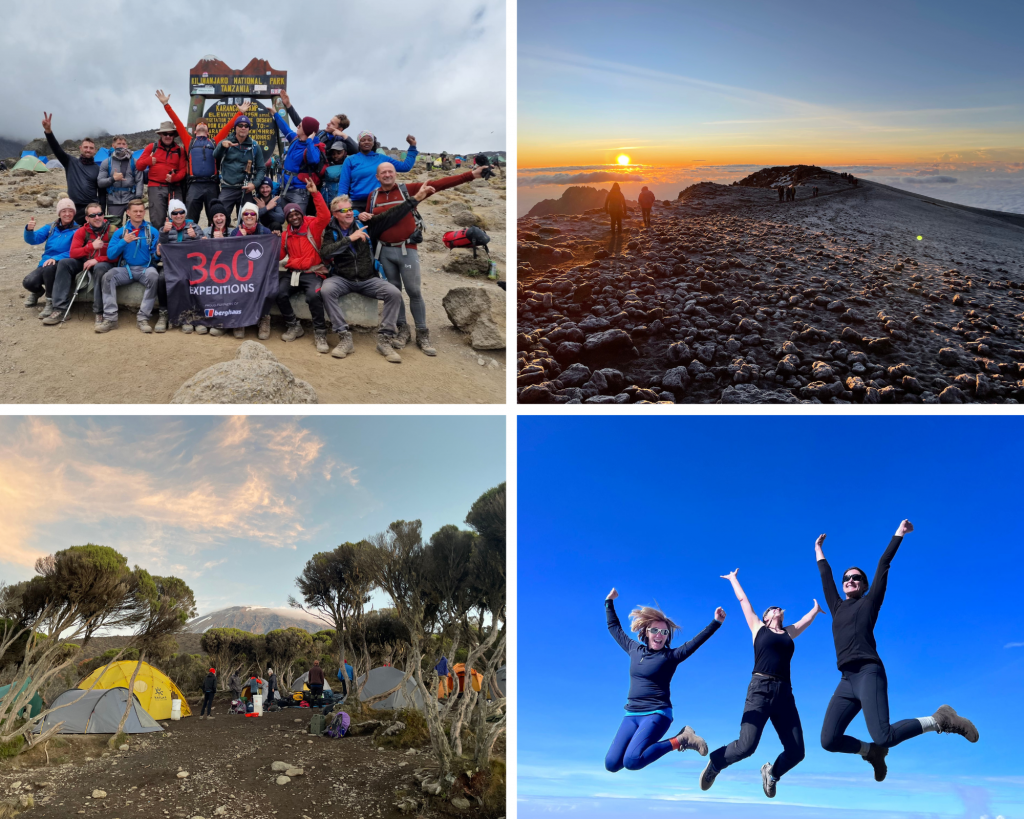 Happy memories on Kilimanjaro with 360 Expeditions