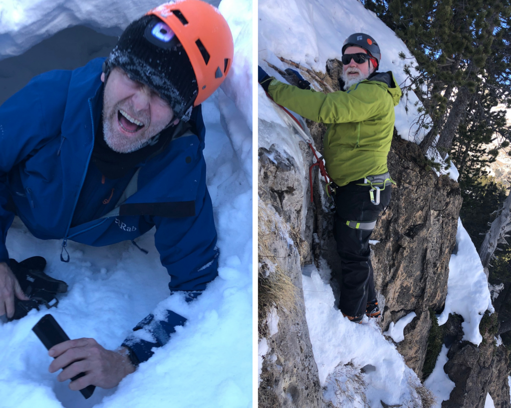 Snow holes and ice climbing with 360 Expeditions